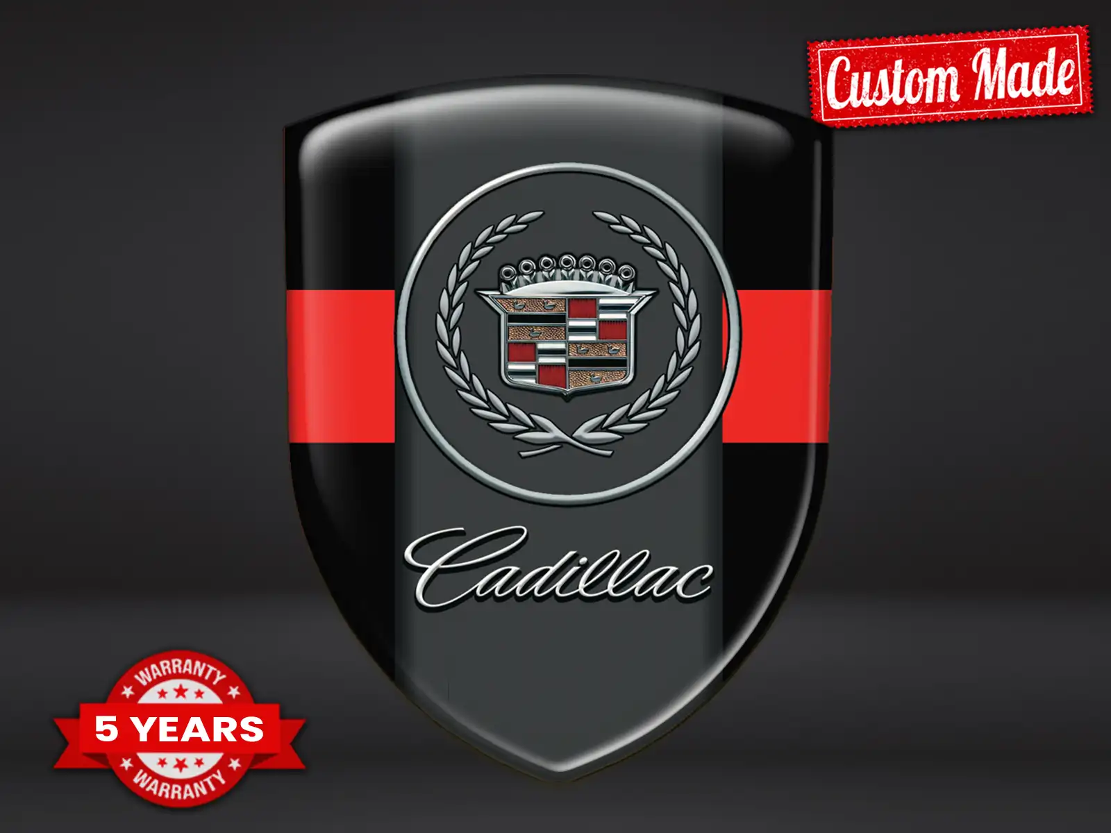 Cadillac Stickers Auto Pro Max Durable Stylé Moderne ST